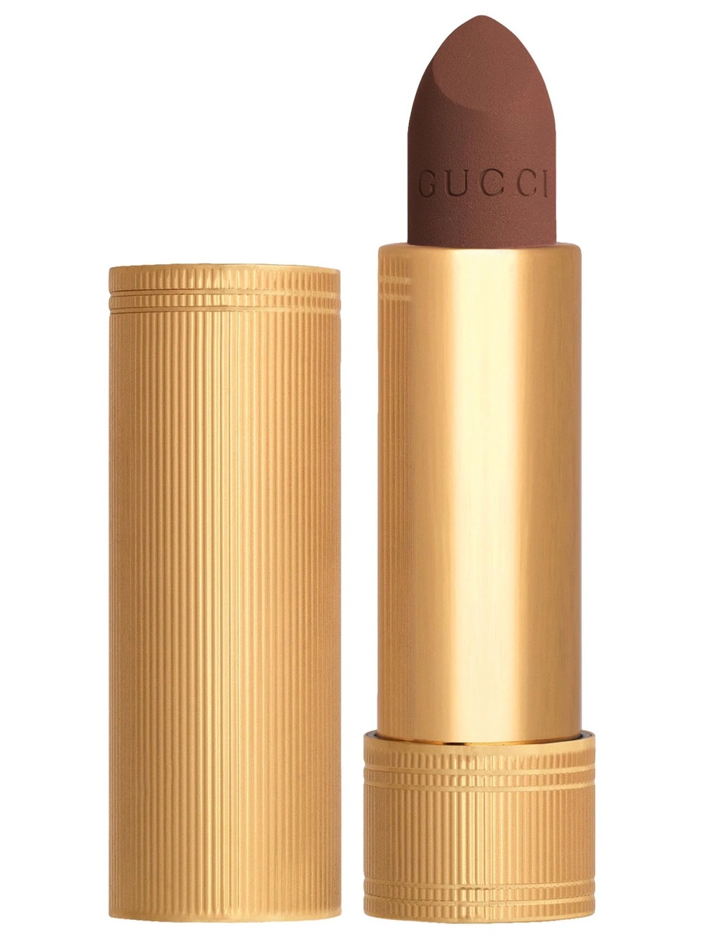 NIB $50 GUCCI ROUGE A LEVRES MATTE LIPSTICK. 123. Auroral amber